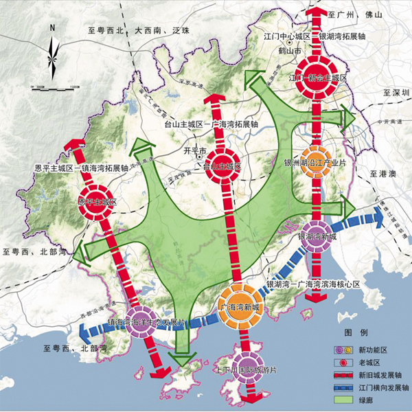 第一侨乡江门的大广海湾经济区已上升至中国国家战略