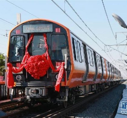 首批“中国制造”波士顿地铁在长春下线