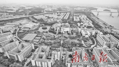 广州大学城扩容引入三大新校区