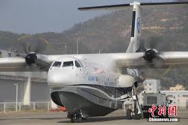 中国大型水陆两栖飞机鲲龙AG600下半年将水上首飞