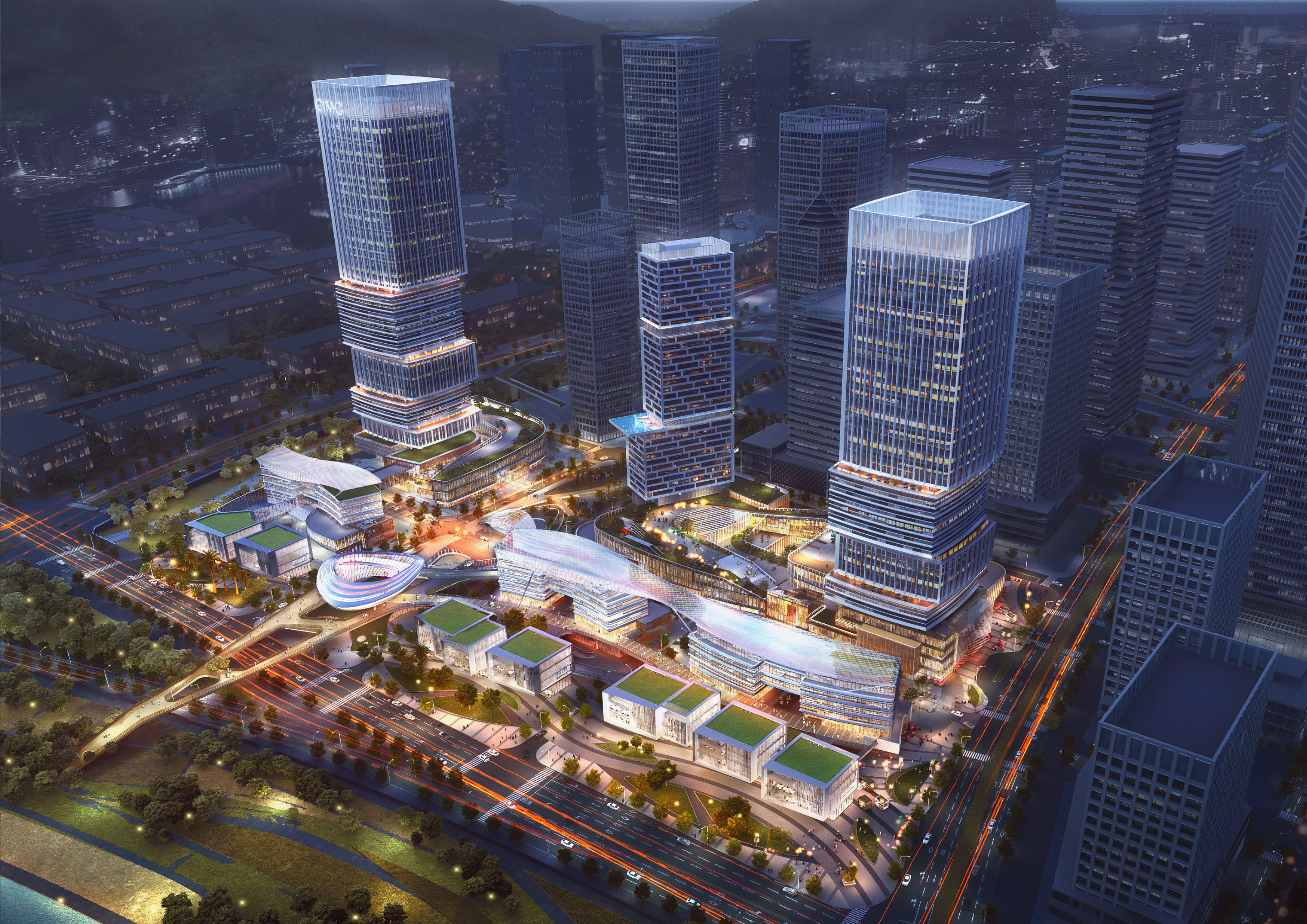 深圳前海开工7大项目，3个为总部基地