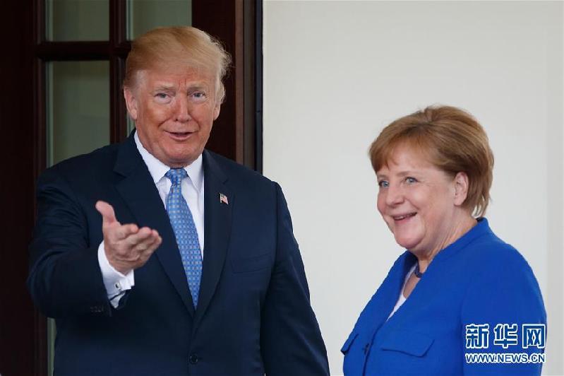 特朗普就北约防务与美欧贸易再向德国施压