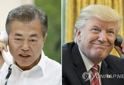 特朗普与韩日领导人通电话讨论朝鲜半岛局势