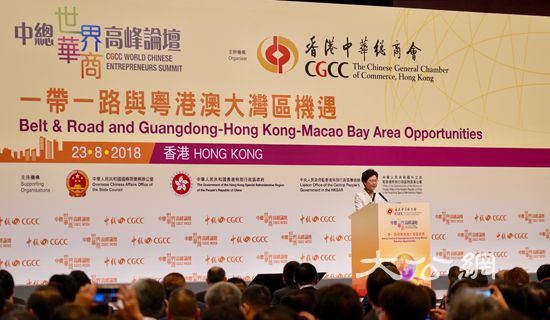 香港举办世界华商高峰论坛聚焦区域合作新机遇
