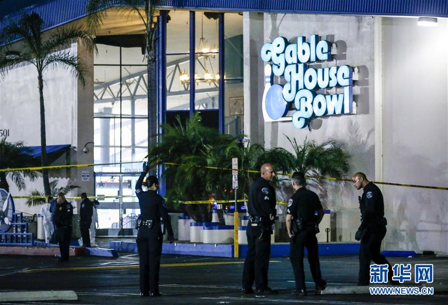 美国加州一保龄球馆发生枪击事件 媒体援引警方称3人死亡