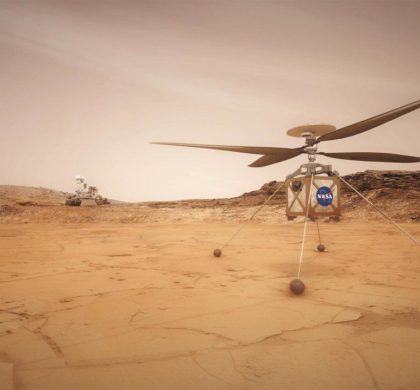美国火星直升机完成飞行测试