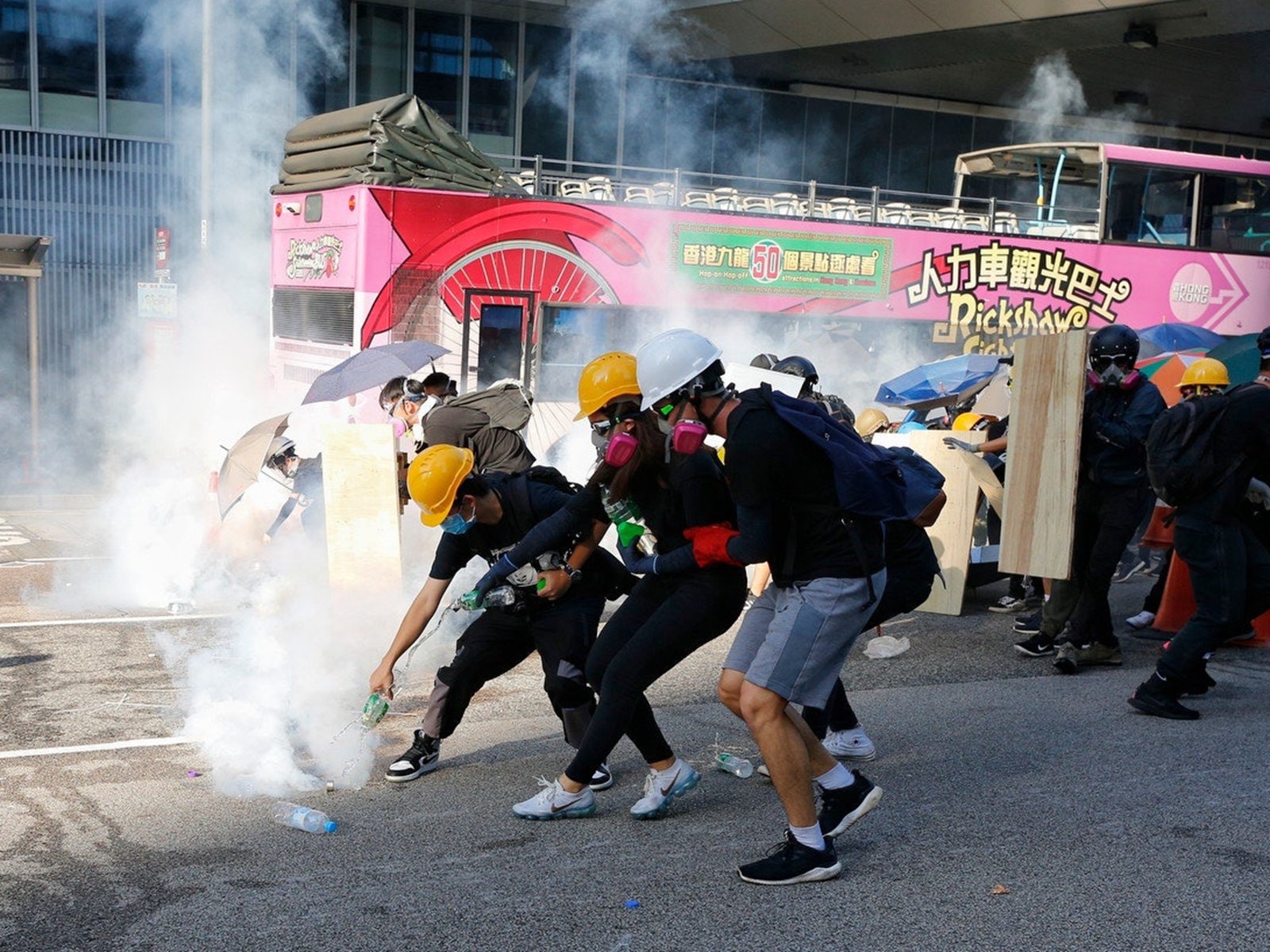 记者手记：被“黑色恐怖”笼罩的香港