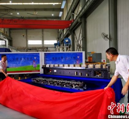 中国时速600公里高速磁浮列车“动力装备”发布