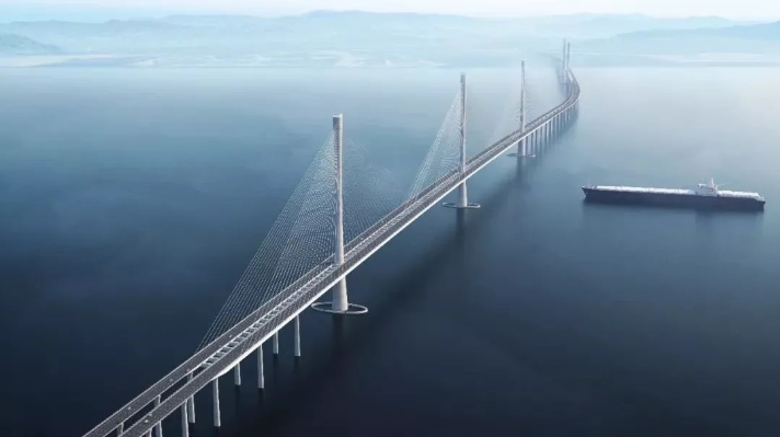 粤港澳大湾区又一跨海通道工程开建