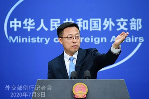 中国外交部：香港国安法保权益 欢迎美企继续在港运营