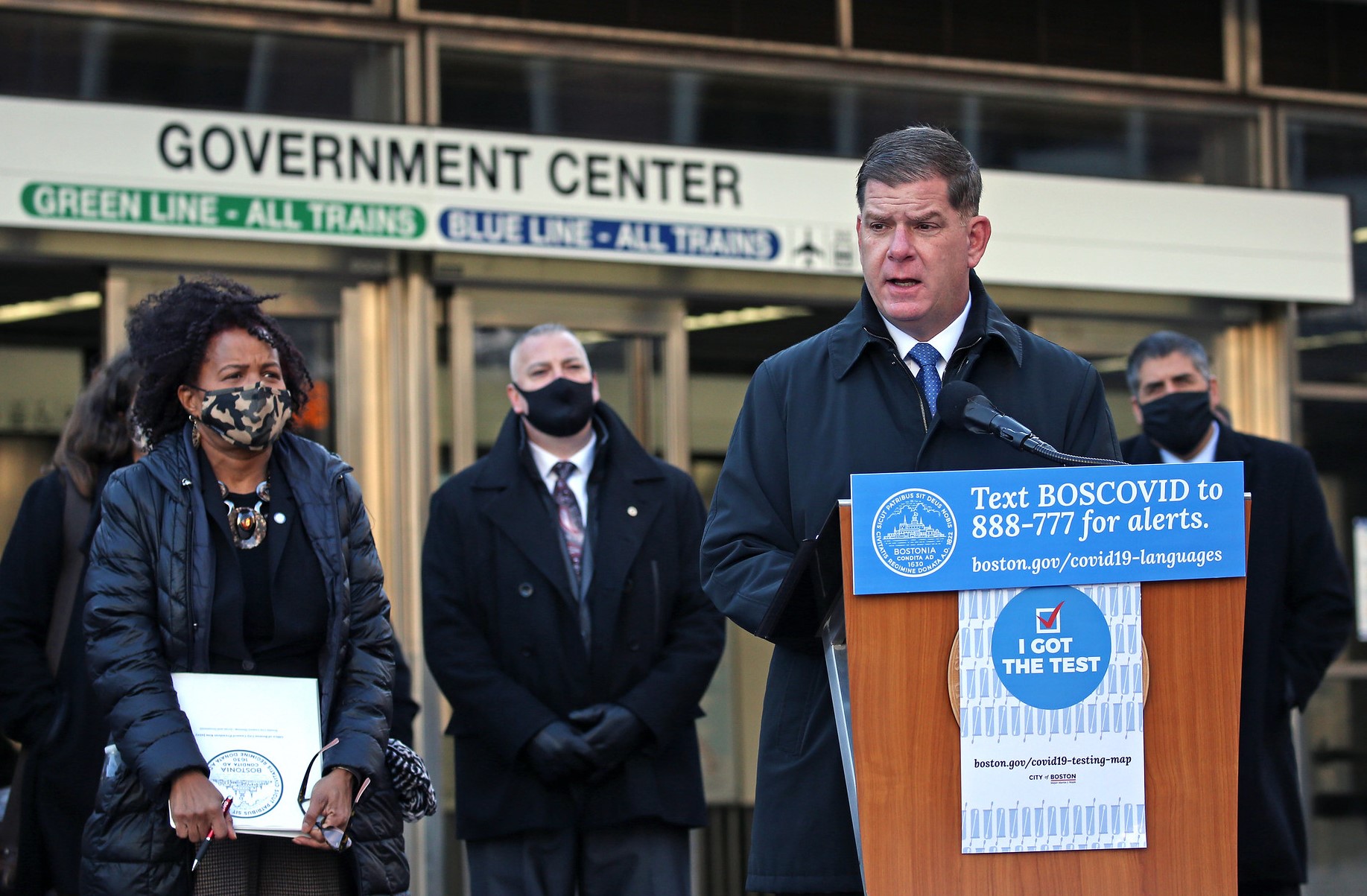 波士顿市长马丁·沃尔什：绝不允许MBTA减少或停止公共交通服务