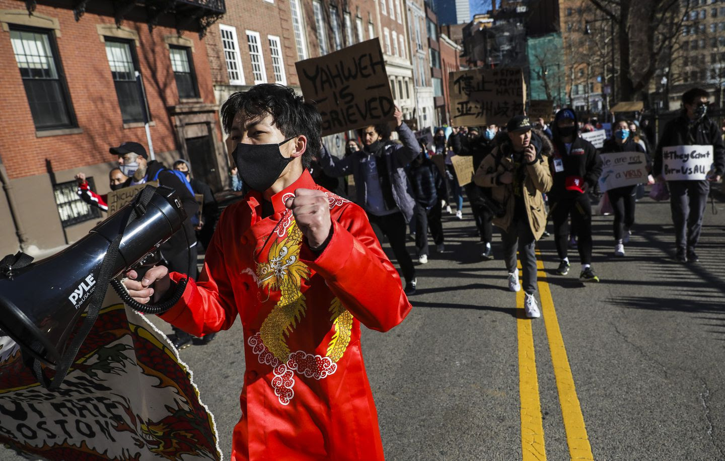 ﻿哈佛大学等学生组织“停止亚裔仇恨”集会 亚裔美国大学生及盟友和社区积极响应