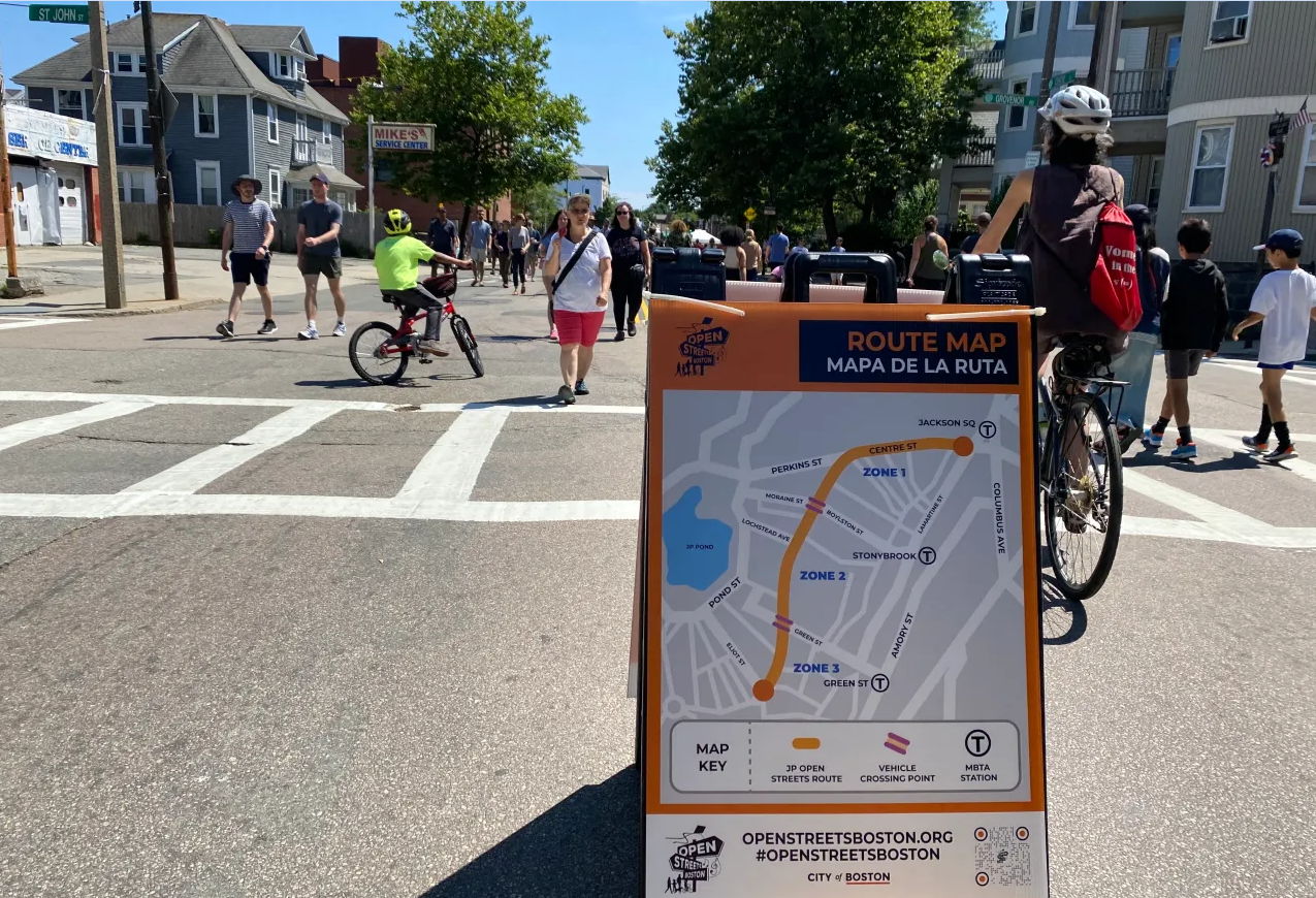 波士顿 2024 年六项开放街道活动将启 音乐游戏骑自行车社区餐桌等丰富多彩