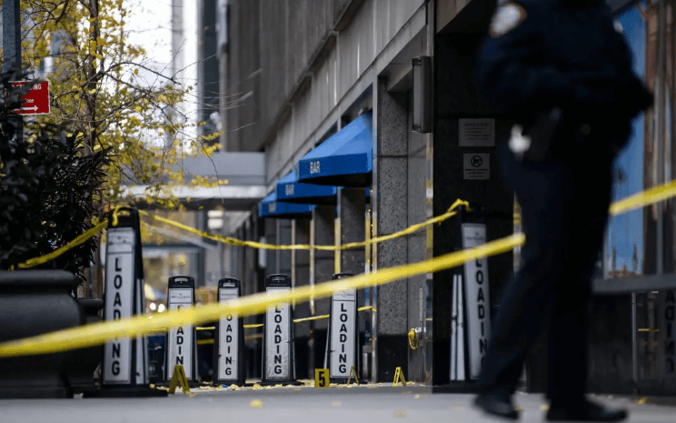 警方称嫌疑人的笔记本描述了杀害首席执行官的理由