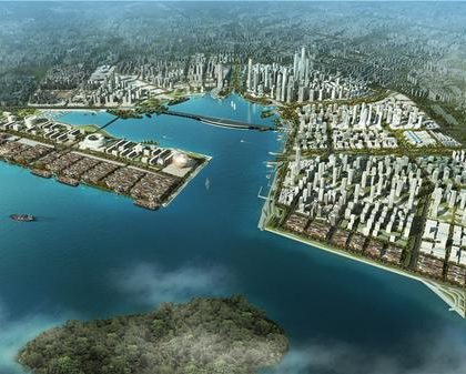前海蛇口片区自贸区新城每平方公里投资强度5.1亿