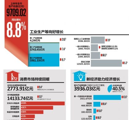 深圳上半年GDP增长8.8%   ​​固定资产投资增长30.6%