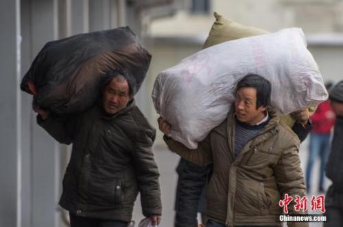 ２０１７年中国农民工总量达到２８６５２万人
