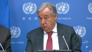 联合国秘书长呼吁各国支持世卫组织抗疫努力