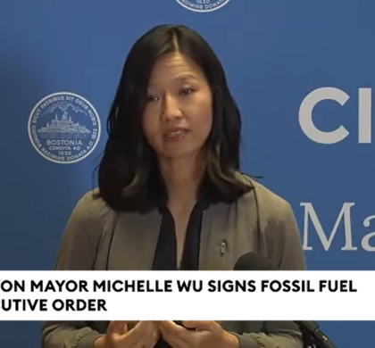 波士顿市长吴弭签署行政命令，禁止在新市政府建筑中使用化石燃料