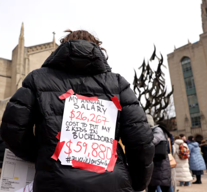 “永不停歇”：波士顿大学罢工的研究生努力平衡教学、学习和生活