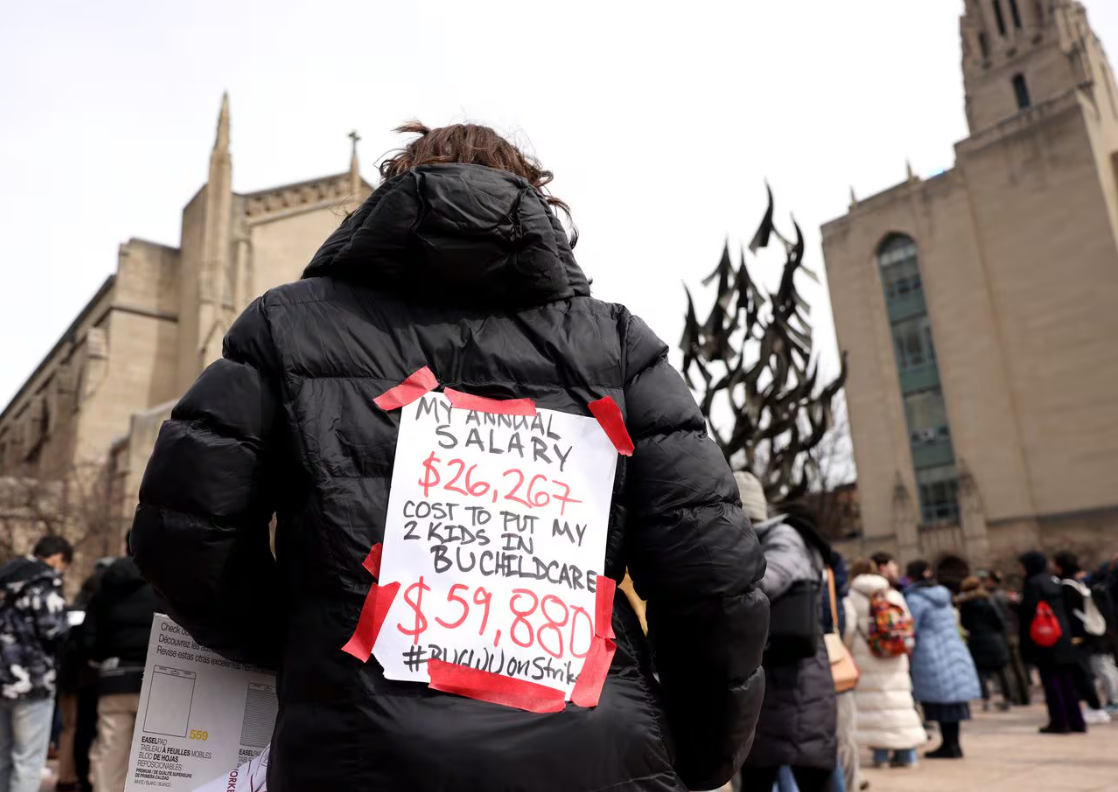 “永不停歇”：波士顿大学罢工的研究生努力平衡教学、学习和生活
