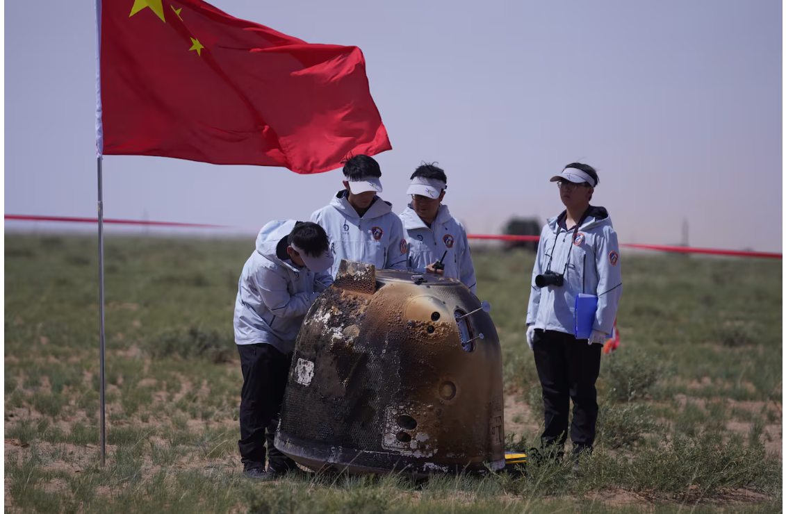 中国成为首个从月球背面取回岩石的国家